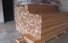 Оконный брус 82х86 Меранти. картинка из объявления