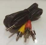 Кабель аудио-видео Jack 3,5 - 3хRCA (m) картинка из объявления