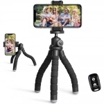 Ubeesize Phone Tripod – Portable & Flexible with Wireless Remote and Clip в объявлении 1 фото Ubeesize Phone Tripod – Portable & Flexible with Wireless Remote and Clip картинка из объявления
