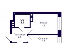 Продам 1 комнатную квартиру 35.5 м2 в объявлении 10 фото Продам 1 комнатную квартиру 35.5 м2 картинка из объявления