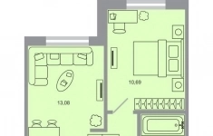 Продам 1 комнатную квартиру 32.02 м2 в объявлении 7 фото Продам 1 комнатную квартиру 32.02 м2 картинка из объявления