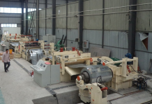 Линия для продольной и поперечной резки рулонного металла в объявлении 1 фото Линия для продольной и поперечной резки рулонного металла картинка из объявления