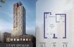 Продам 1 комнатную квартиру 31.5 м2 картинка из объявления