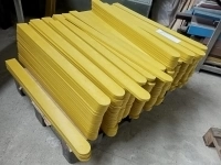 Полимерный штакетник Пластиковая доска для забора картинка из объявления