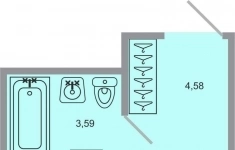Продам 1 комнатную квартиру 26.6 м2 картинка из объявления