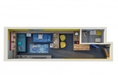 Продам 1 комнатную квартиру 22.9 м2 картинка из объявления