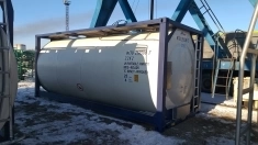 Танк-контейнер тип Т11 объём 25м3 для перевозки солевых растворов, новый. картинка из объявления