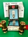 Клапан Danfoss для систем отопления Ду 20 3/4" RTD-N прямой картинка из объявления