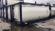 Танк-контейнер тип Т11 объём 25м3 для перевозки жидких пищевых продуктов, новый. картинка из объявления