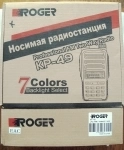 Рация Roger KP-49 в объявлении 4 фото Рация Roger KP-49 картинка из объявления