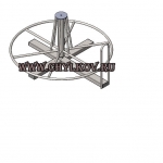 Стойка для размотки кабельных бухт СРБ-0,5. в объявлении 1 фото Стойка для размотки кабельных бухт СРБ-0,5. картинка из объявления