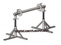 Стойка кабельная (кабельный домкрат) ДВ 2. в объявлении 1 фото Стойка кабельная (кабельный домкрат) ДВ 2. картинка из объявления