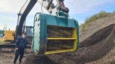 Готовый ковш валковый для сортировки и просеивания в объявлении 2 фото Готовый ковш валковый для сортировки и просеивания картинка из объявления