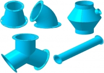 Самотеки, зернопровод, перекидной клапан, тройник, самотечный тра в объявлении 6 фото Самотеки, зернопровод, перекидной клапан, тройник, самотечный тра картинка из объявления