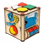 Бизи-куб, методика Монтессори, современная игрушка картинка из объявления