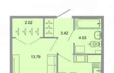 Продам 1 комнатную квартиру 33.9 м2 в объявлении 10 фото Продам 1 комнатную квартиру 33.9 м2 картинка из объявления