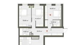 Продам 3 комнатную квартиру 106.7 м2 в объявлении 10 фото Продам 3 комнатную квартиру 106.7 м2 картинка из объявления