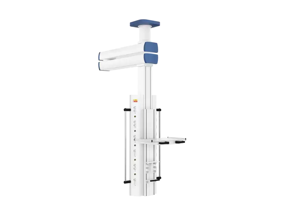 Потолочная двухплечевая медицинская консоль CADUCEUS C2-VE картинка из объявления