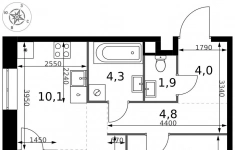 Продам 2 комнатную квартиру 47 м2 в объявлении 10 фото Продам 2 комнатную квартиру 47 м2 картинка из объявления