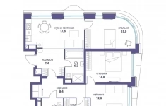 Продам 3 комнатную квартиру 91 м2 картинка из объявления