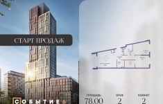 Продам 2 комнатную квартиру 78 м2 в объявлении 10 фото Продам 2 комнатную квартиру 78 м2 картинка из объявления