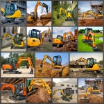 Мини экскаватор спецтехника аренда в Воронеже и услуги картинка из объявления