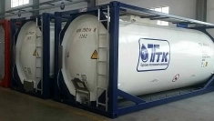Танк-контейнер объём 25м3 тип Т4, для перевозки нефтепродуктов, новый. картинка из объявления