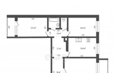 Продам 3 комнатную квартиру 83.8 м2 в объявлении 10 фото Продам 3 комнатную квартиру 83.8 м2 картинка из объявления