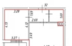 Продам 1 комнатную квартиру 37.2 м2 в объявлении 5 фото Продам 1 комнатную квартиру 37.2 м2 картинка из объявления