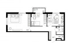 Продам 2 комнатную квартиру 61.9 м2 в объявлении 10 фото Продам 2 комнатную квартиру 61.9 м2 картинка из объявления