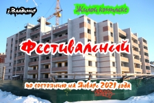 Жилой комплекс Фестивальный по состоянию на февраль 2021 года картинка из объявления