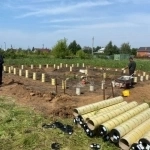 Опалубка. Картонная труба картинка из объявления