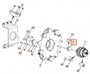 Подушка вальца катка JCB 332/N2465, 4010/22019, 332-N2465, 4010-22019, 332N2465, 401022019 картинка из объявления
