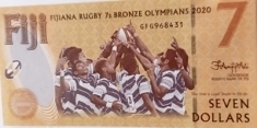 Банкнота 7 долларов, Фиджи картинка из объявления