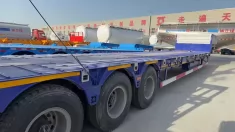 Полуприцеп-трал с трапами TONGYADA CTY9603TDPS высокий, 3-оси,  новый. картинка из объявления