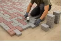 Укладка тротуарной плитки в Луганске картинка из объявления