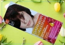 GARNIER Color Shine тон краска уход для волос 3.6 черная вишня картинка из объявления
