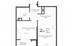 Продам 2 комнатную квартиру 38.5 м2 в объявлении 4 фото Продам 2 комнатную квартиру 38.5 м2 картинка из объявления