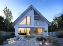 Дом 9 на 15 с мансардой и гаражом в объявлении 1 фото Дом 9 на 15 с мансардой и гаражом картинка из объявления