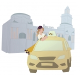 Такси на вокзал с детскими креслами в объявлении 1 фото Такси на вокзал с детскими креслами картинка из объявления