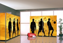 Локеры шкафчики из компакт пластика HPL для отелей и гостиниц картинка из объявления