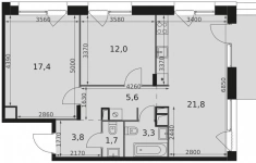 Продам 3 комнатную квартиру 72.8 м2 в объявлении 10 фото Продам 3 комнатную квартиру 72.8 м2 картинка из объявления
