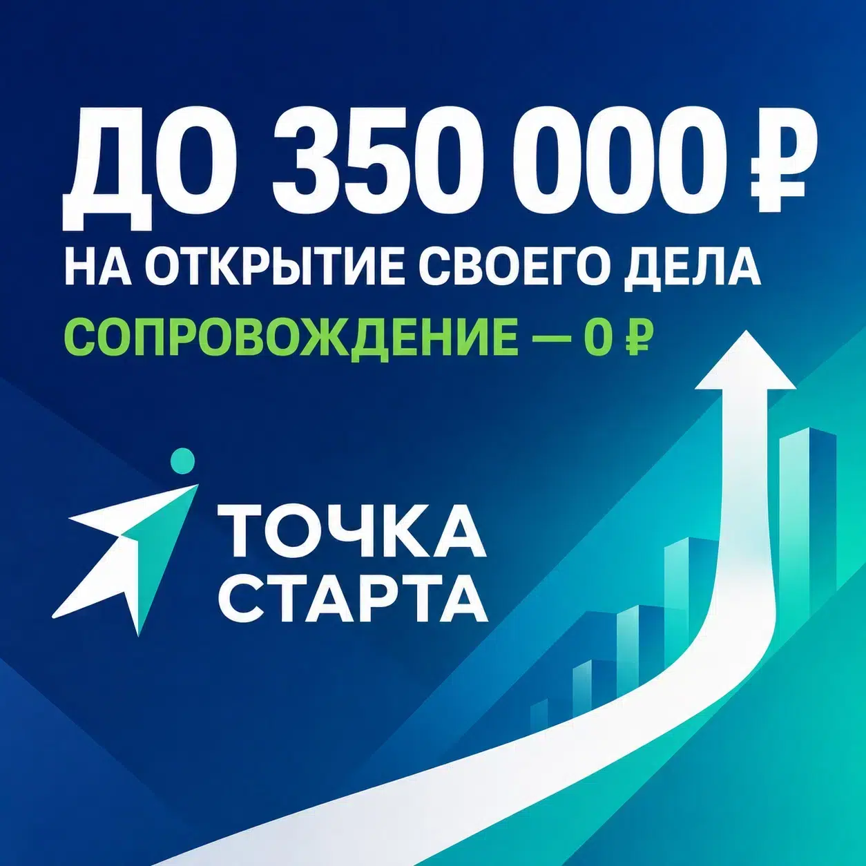 До 350 000 ₽ на открытие бизнеса — сопровождение бесплатно в объявлении 1 фото До 350 000 ₽ на открытие бизнеса — сопровождение бесплатно картинка из объявления