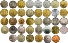 Монеты Чили, Венесуэлы и Гайаны картинка из объявления