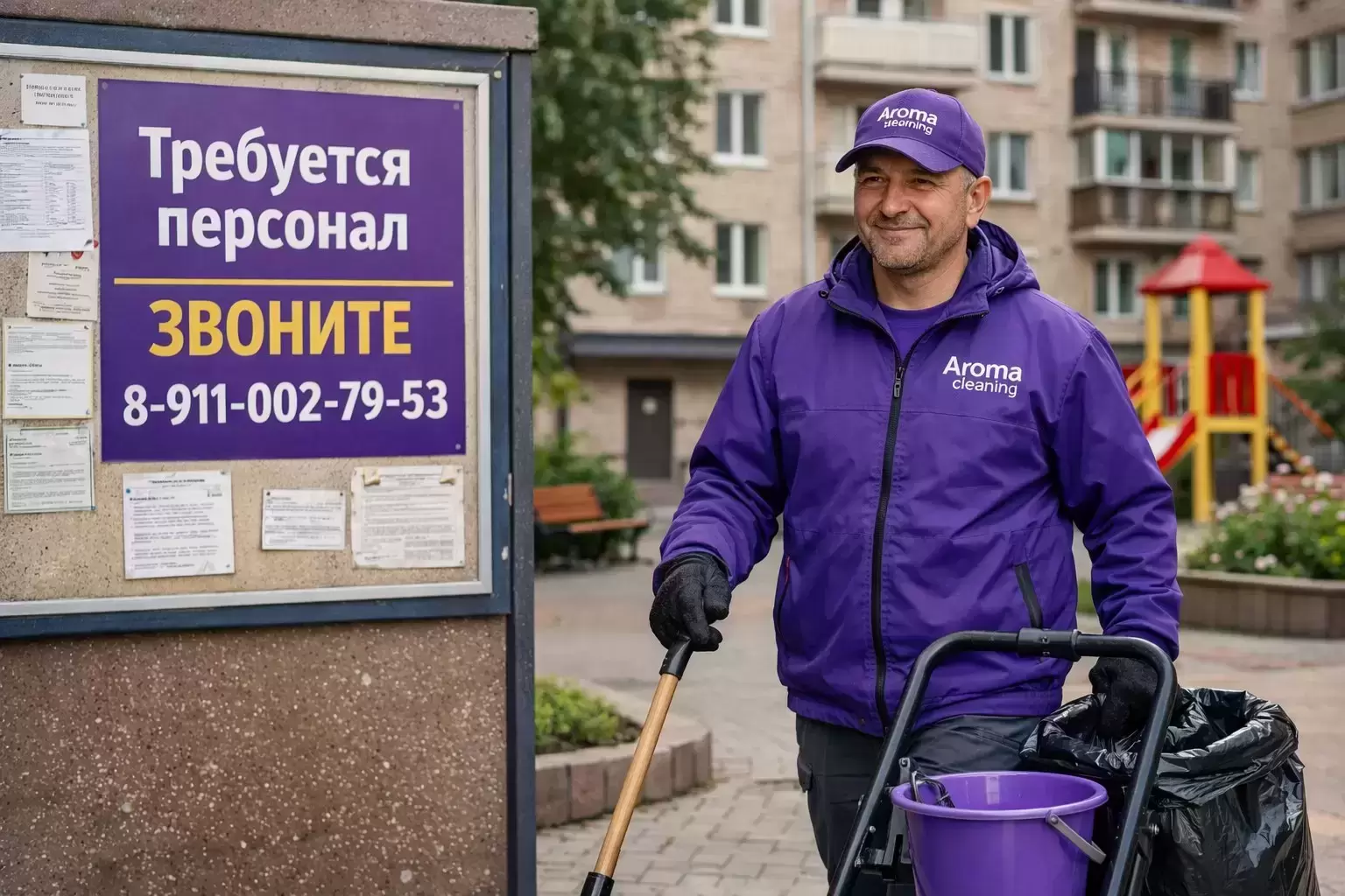 Дворник ЖК картинка из объявления