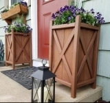 Деревянные уличные кашпо картинка из объявления