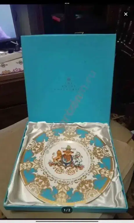 Фарфоровая Тарелка Royal Коллекционная Vintage картинка из объявления
