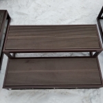 Наружные металлические лестницы с ДПК картинка из объявления