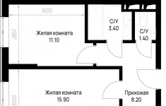 Продам 2 комнатную квартиру 57.85 м2 в объявлении 6 фото Продам 2 комнатную квартиру 57.85 м2 картинка из объявления