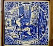 Декоративная плитка. винтаж из Нидерландов картинка из объявления